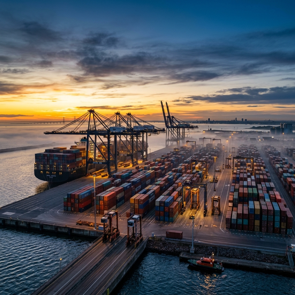 Copenhagen harbor terminal